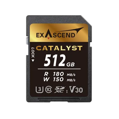 Karta pamięci ExAscend Catalyst UHS-I V30 512GB