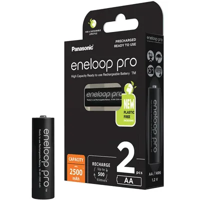 Akumulatorki PANASONIC ENELOOP PRO AA 2500mAh 2szt