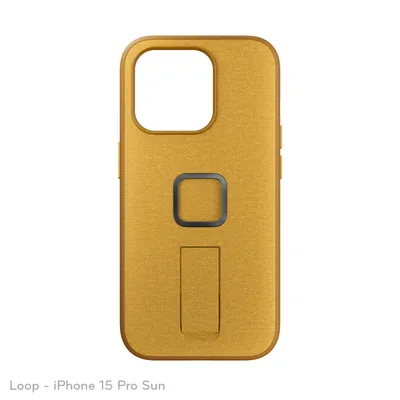 PD Mobile Loop Case iPhone 15 Pro - Żółte OUTLET