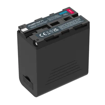 Bateria Mathorn MB-901 10500 mAh USB-C do NP-F970 LCD