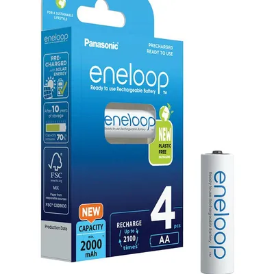 Akumulatorki PANASONIC ENELOOP AA 2000mAh 4 szt