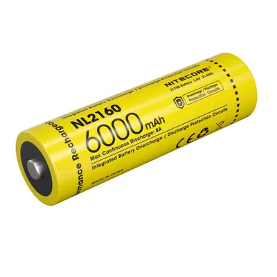 Akumulator Nitecore 21700 6000 mAh 3,6 V 8 A_OUTLET
