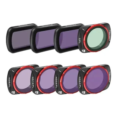 FREEWELL DJI Osmo Pocket 3 All Day 8-Pack - Zestaw filtrów