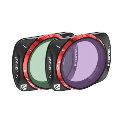 FREEWELL DJI Osmo Pocket 3 VND (Mist Edition) 1-5 + 6-9 Stop Filters 2-Pack - Zestaw filtrów VND