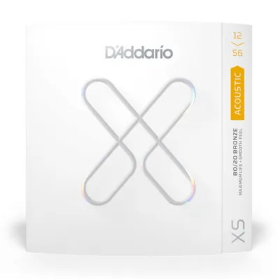 Struny do gitary akustycznej D'Addario XSABR1256 Light Top/Medium Bottom 12-56