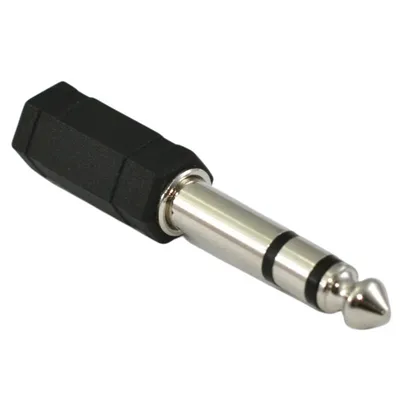 Adapter jack stereo 3.5 mm/ jack stereo 6.3 mm Red's Music R04