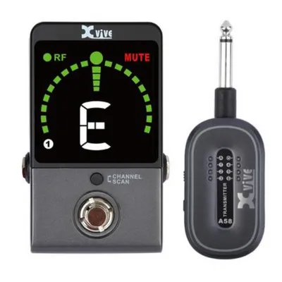 System bezprzewodowy do gitary Xvive P58 z efektem 5.8 GHz