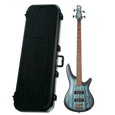 Zestaw gitara basowa Ibanez SR300E-SVM z dedykowanym futerałem Ibanez MB300C