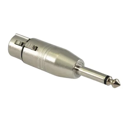 Adapter XLR 3p żeński/jack mono 6.3mm Red's Music RX06