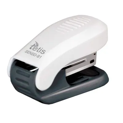 Zszywacz Tetis Senso 81 12k Mini Biało-Czarny