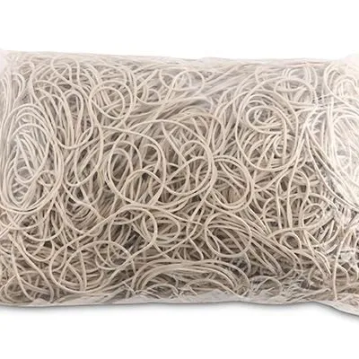 Gumki Recepturki 50mm 1Kg Białe /Office Products