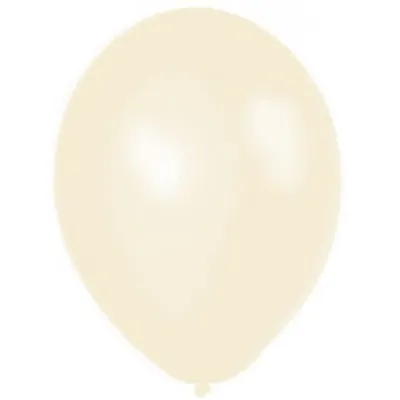 Balony Metalik 12 A'100 Kremowe /Kw