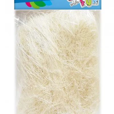 Sizal Dekoracyjny Ecru 30g /Craft With Fun