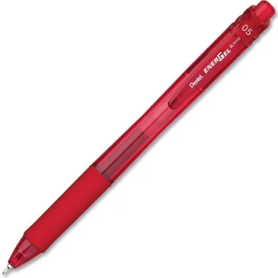 Cienkopis Kulkowy Aut. Pentel EnerGel BLN105 0.5mm Czerwony