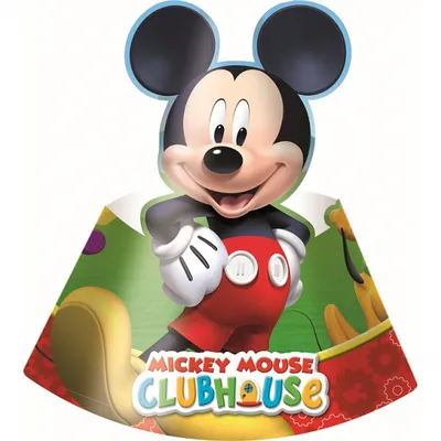 Czapeczki Papierowe "Playful Mickey" 6 szt. /GoDan