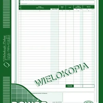 Dowód Dostawy A4 Wielok. Pion 315-1 /MiP