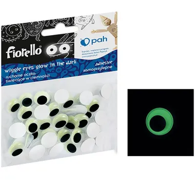 Confetti Fiorello GR-KE50-12F oczka samoprzylepne fluorescencyjne