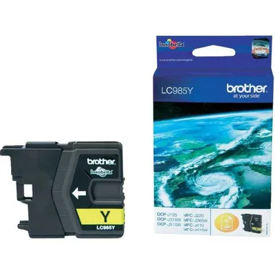 Brother LC985Y DCP-J125/J315/J515/MFC-J220/J265/J410 Yellow (Oryg.)
