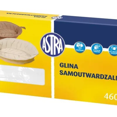 Glina Samoutwardzalna 460g Biała [83810908] /Astra