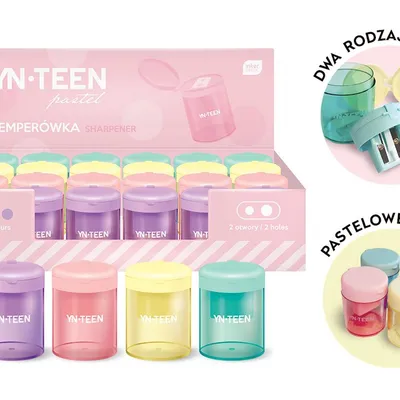 Temperówka Podwójna Z Pojem. Pastel /Interdruk