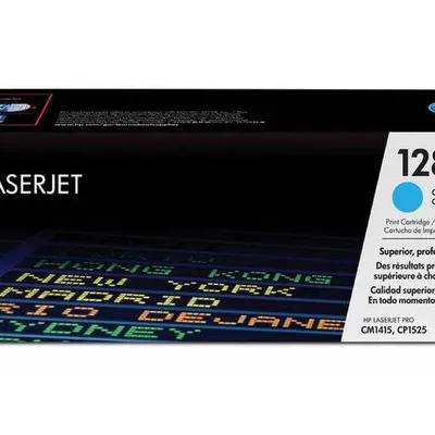 HP 128A [CE321A] CP1525/CM1410/CM1415 Cyan (Oryg.)