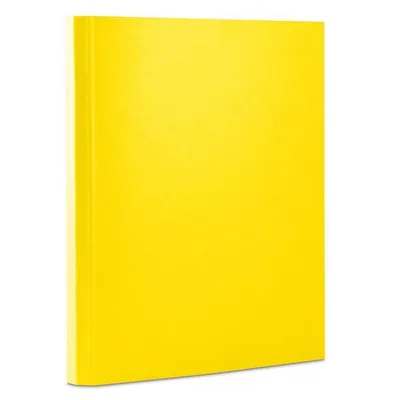 Teczka Z Rzepem Office Products PP A4/4Cm 3-Skrz. Żółta