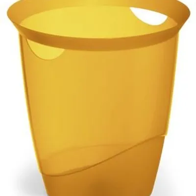 Kosz Na Śmieci Trend 16 Litrowy Pomarańczowy Przezroczysty /Durable 1701710009