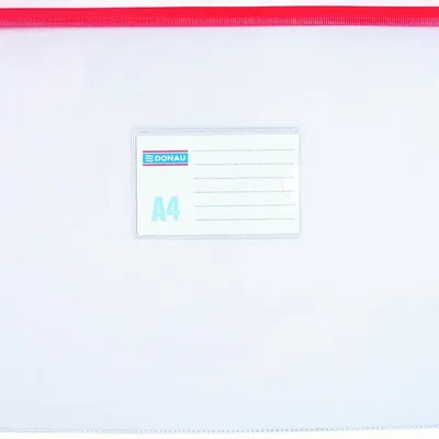 Torebka z Suwakiem A4 330x240 PVC /Donau