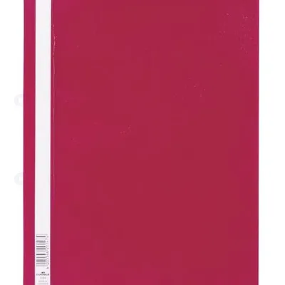 Skoroszyt z Wpięciem Do Segregatora A4 PVC Czerwony /Durable 258003