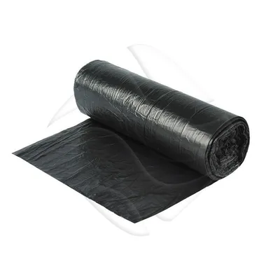 Worki Na Śmieci LDPE 160L A'10 Czarne Mocne /B