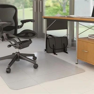 Mata Pod Krzesło Q-Connect Na Podłogi Twarde 150X120Cm Prostokątna