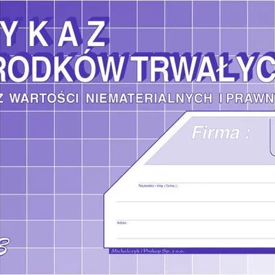 Wykaz Środków Trwałych A5 Offset R3 /MiP