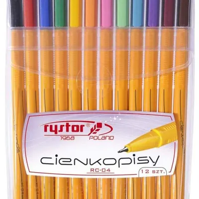 Cienkopisy Rystor RC-04 12kol. Etui