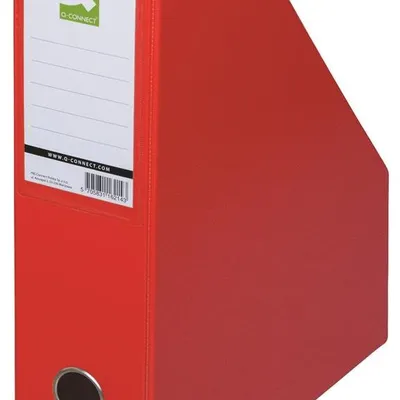 Pojemnik Na Dokumenty Q-Connect PVC A4/76 Czerwony