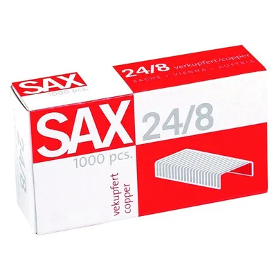 Zszywki 24/8 Sax