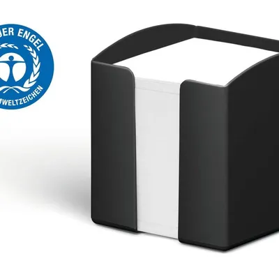 Pojemnik z karteczkami ECO czarny / Durable