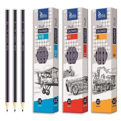 Ołówek Grafitowy Tetis KV060 Pixell H