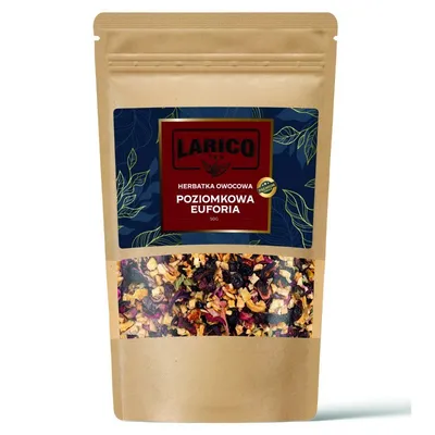 Herbata Owocowa Larico Poziomkowa Euforia 50g