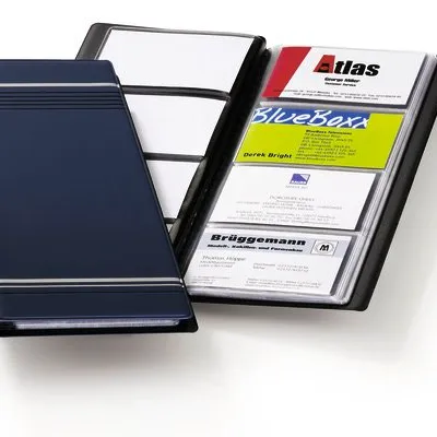Album na Wizytówki Visifix 96 Granatowy /Durable 858158