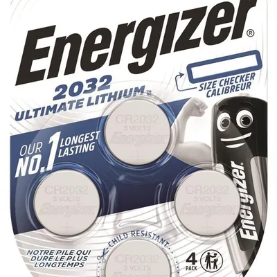 Bateria specjalistyczna ENERGIZER Ultimate Lithium Coins, CR2032, 3V, 4szt.