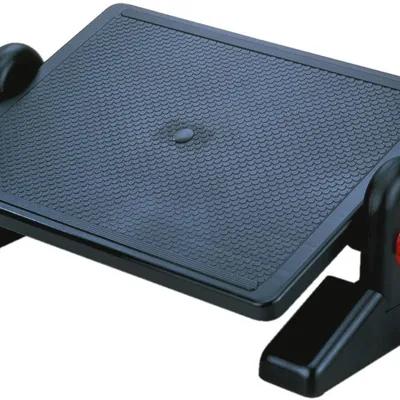 Podnóżek Q-Connect Z Regulacją (X2) 450X310mm Czarny