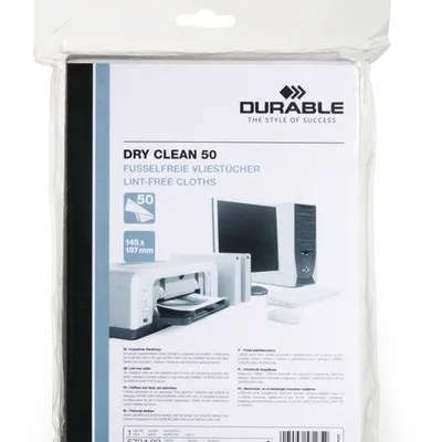Ściereczki Bezpyłowe Dry Clean 50szt. /Durable 573402