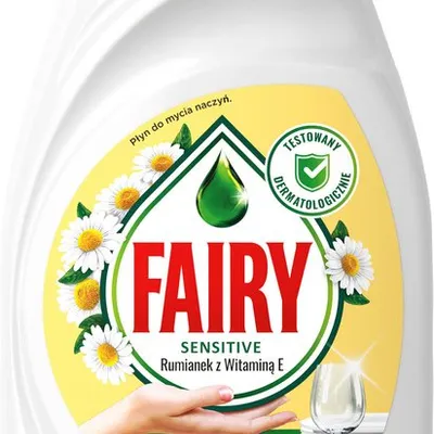 Fairy Płyn do Naczyń 450ml Rumianek z Wit. E