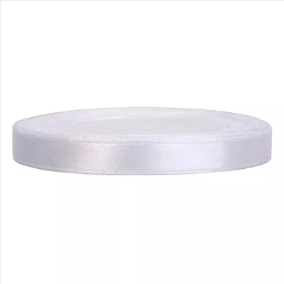 Wstążka Dekoracyjna 6mm x 25m Biała