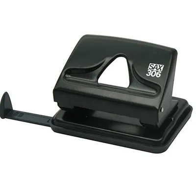 Dziurkacz Sax 306 20k Czarny