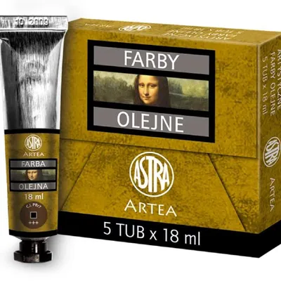 Farba Olejna 18ml Tubka Umbra Palona /Astra