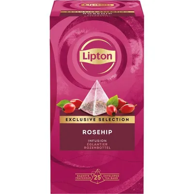Herbata Lipton Piramidki Exclusive Selection Dzika Róża 25 Kopert