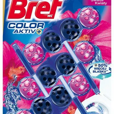 Bref WC Color Aktiv Koszyk 3 x 4 Kulki Fresh Flowers