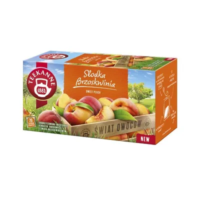 Herbata Teekanne World Of Fruits Słodka Brzoskwinia 20 Kopert