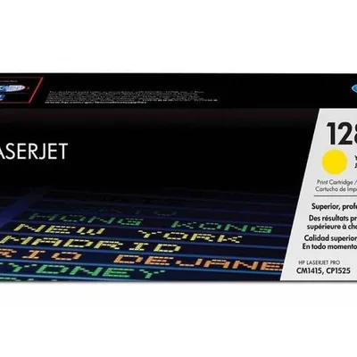 HP 128A [CE322A] CP1525/CM1410/CM1415 Yellow (Oryg.)